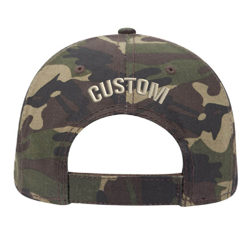 Back Dark Green Camo