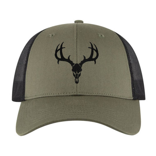 Deer Skull Hunter Embroidered  Hat