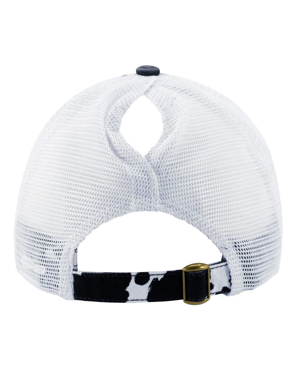 Cow Print Women's Hat Custom Embroidery