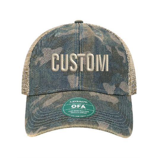 Front Blue Camo