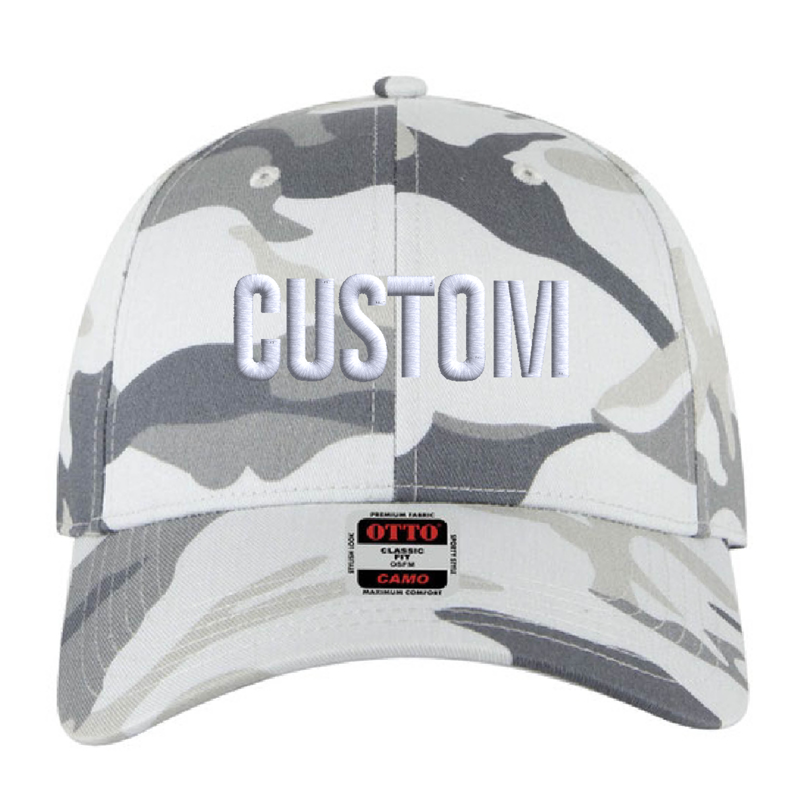 Front White Camo